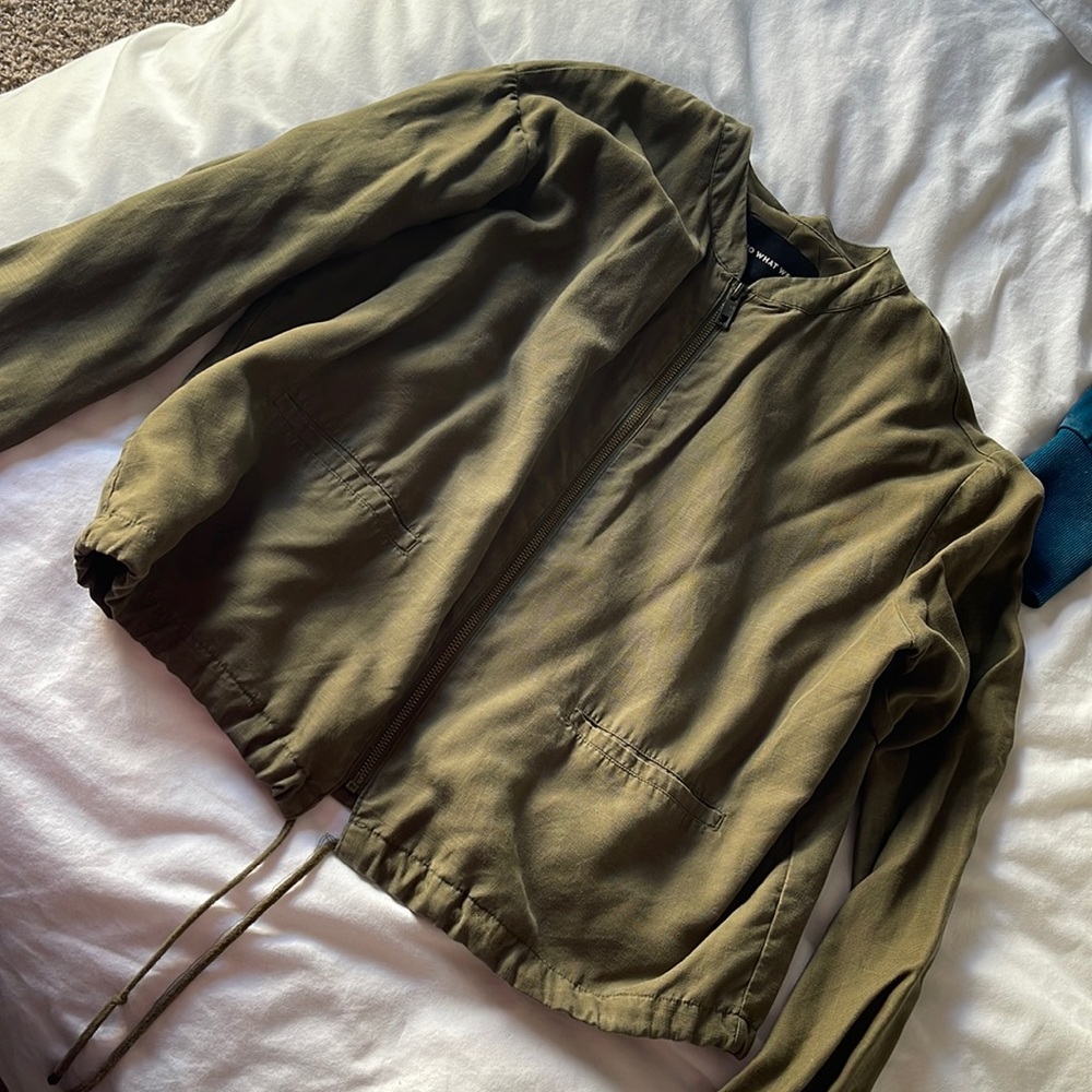 Cute green jacket from target